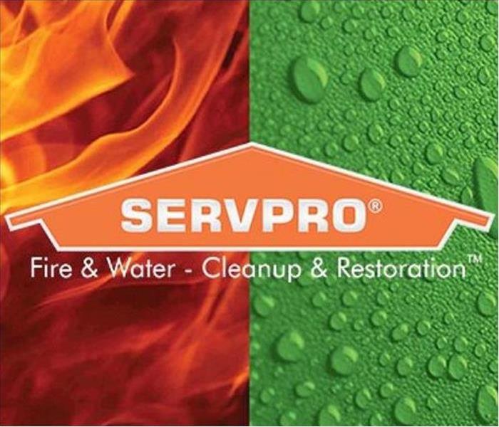 SERVPRO fire and water logo